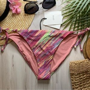 onia 🌼 Colorful Tie Side Bikini Bottom 👙🌴